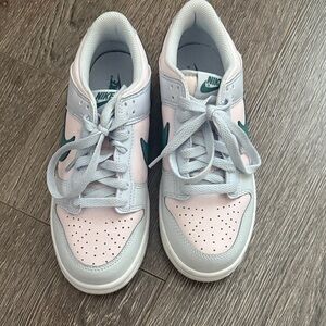 Nike Pastel Pink and Gray Sneakers